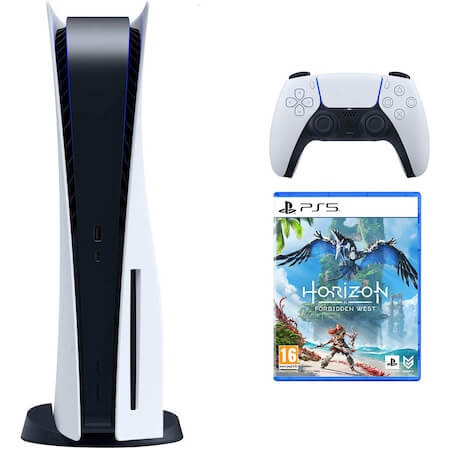 Consola PlayStation 5 + Joc PS5 Horizon Forbidden West