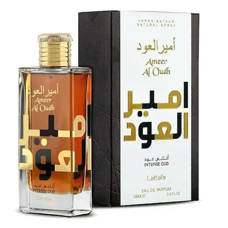 Apa de Parfum Lattafa, Ameer al Oudh Intense Oud, Unisex, 100 ml
