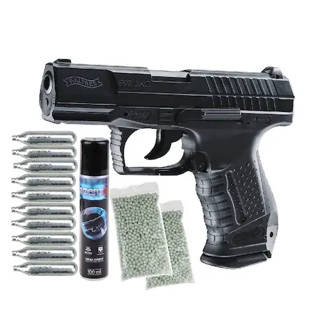 Pistol Airsoft CO2 Walther P99 DAO Upgraded 4J, Umarex