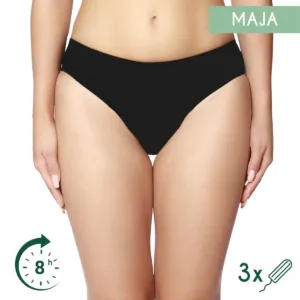 Slip de baie Maja – UV50+ – material reciclat – negru
